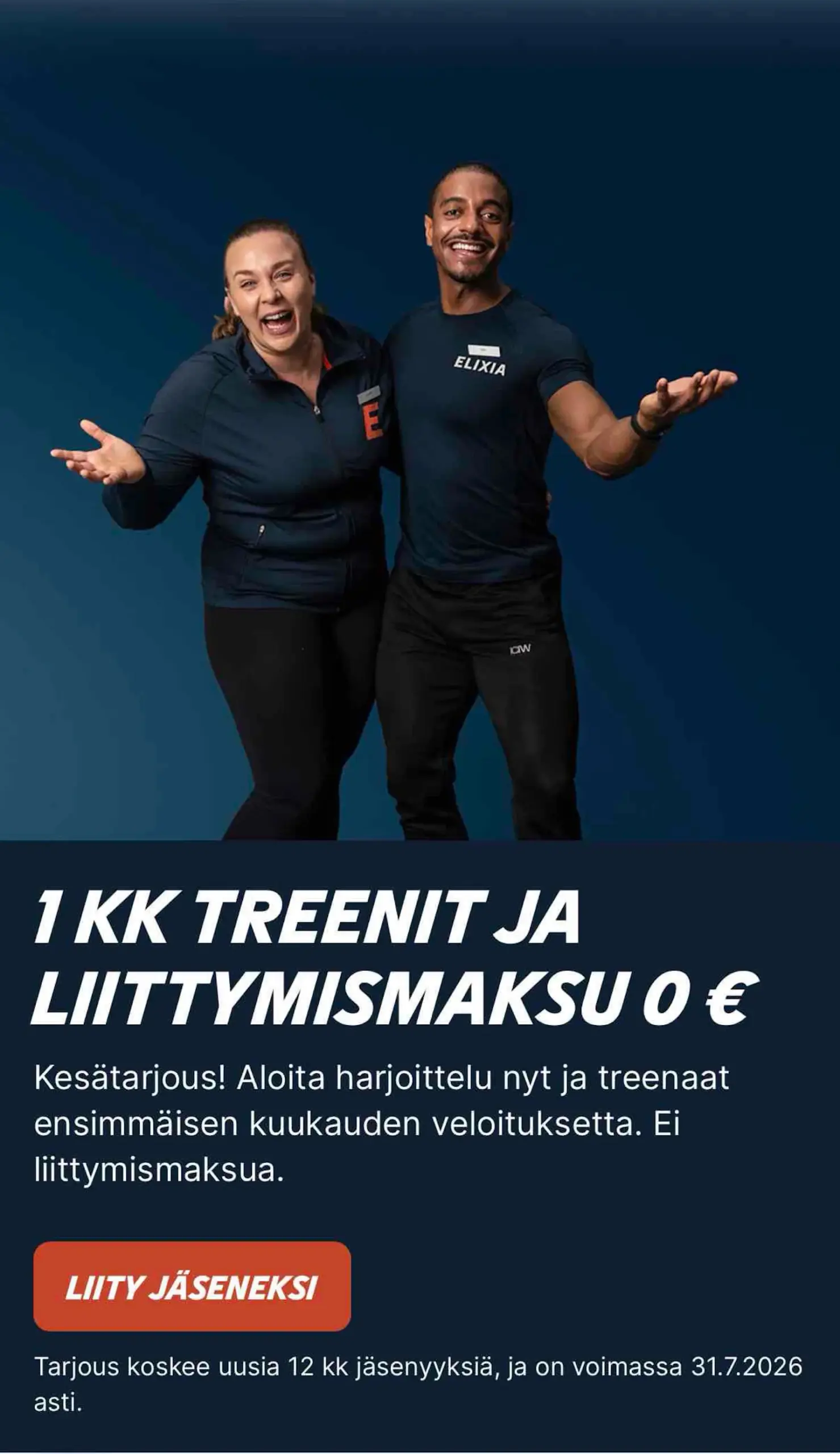 Liittymistarjous